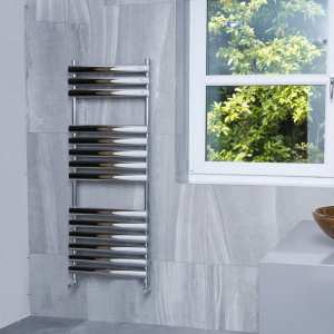 TowelRads Dorney 1500 x 500mm Chrome Straight Towel Rail