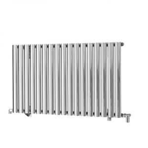 TowelRads Dorney 600 x 592mm Chrome Single Designer Radiator