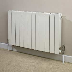 TowelRads Hanworth 690 x 428mm White Horizontal Radiator