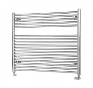 TowelRads Pisa 800 x 1000mm Chrome Horizontal Towel Rail