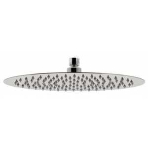 Vado Aquablade Single Function Easy Clean Slim Line Oval Shower Head 300mm x 200mm