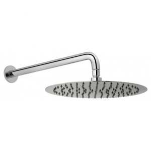 Vado Aquablade 300mm Round Shower Head with Shower Arm