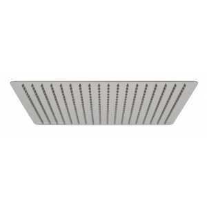 Vado Aquablade Single Function Easy Clean Slim Line Square Shower Head 400mm
