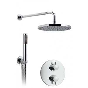 Vado Celsius 2 Outlet Thermostatic Shower Package Inc. Mini Shower Kit