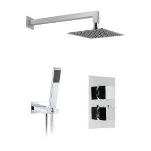 Vado Mix 2 Outlet Thermostatic Shower Package Inc. Mini Shower Kit