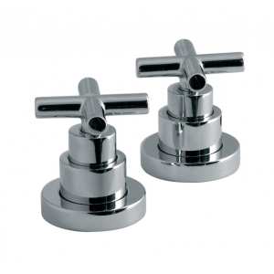 Vado Pairs Of Deck Mounted Stop Valves Elements Water Pair Of Valves Deck Mounted