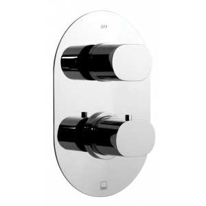 Vado Life 2 Way Wall Mounted Concealed Valve With Integrated Diverter