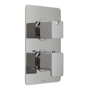 Vado Concealed 2 Outlet Thermostatic Shower Valve With Integrted Diverter