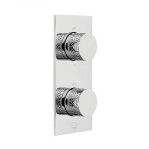 Vado Omika Vertical Concealed 2 Outlet, 2 Handle Thermostatic Valve