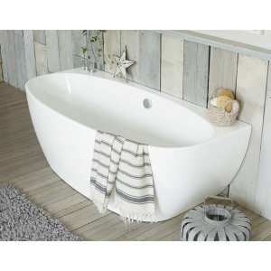 Waters Baths Cove 1700mm Back to Wall Bath