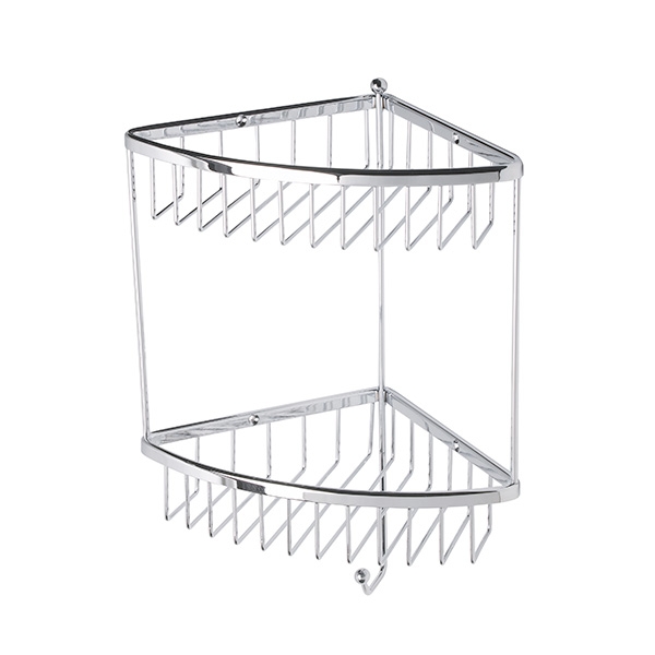 Roper Rhodes Madison Wire Double Corner Shower Basket Wb50 02 Roper Rhodes Madison Wire Double Corner Shower Basket Wb50 02