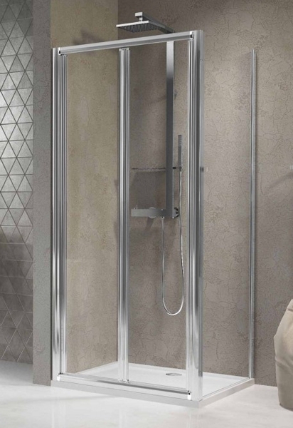 Novellini Lunes S Bifold Shower Door 900 Silver Finish Luness84 1b Novellini Lunes S Bifold Shower Door 900 Silver Finish Luness84 1b