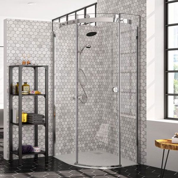 Merlyn 10 Series  1000 x 800 Right Hand Offset Quadrant Shower Enclosure