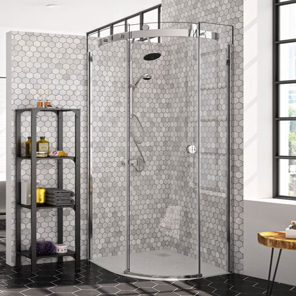 Merlyn 10 Series 1000 x 800 Right Hand Offset Quadrant Shower Enclosure