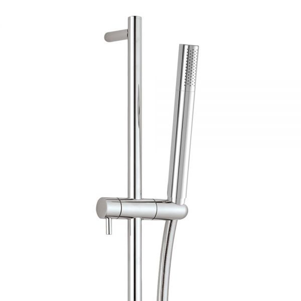 JTP Chrome 960mm Slide Rail Shower Kit with Handset and Hose