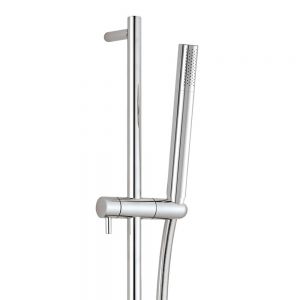 JTP Chrome 960mm Slide Rail Shower Kit with Handset and Hose