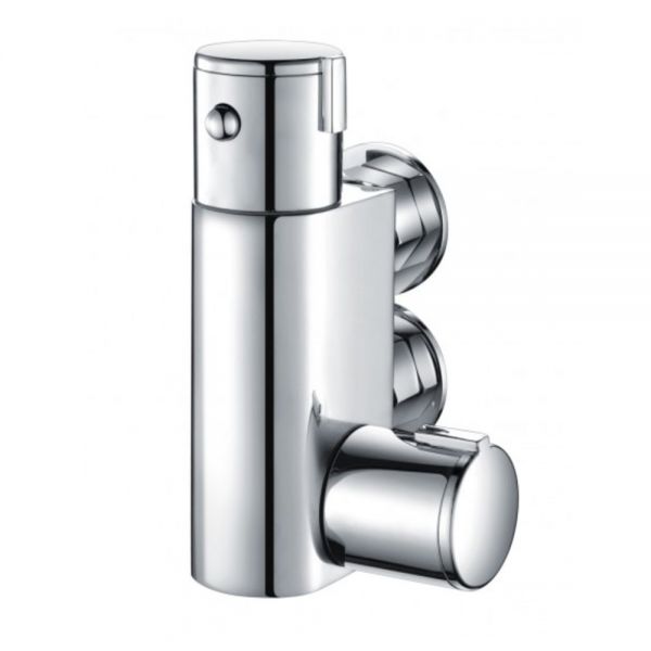 JTP Chrome Vertical Wall Mounted Thermostatic Mixer Shower Valve