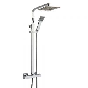 Highlife Orkney 2 Chrome Exposed Thermostatic Rigid Riser Shower Kit