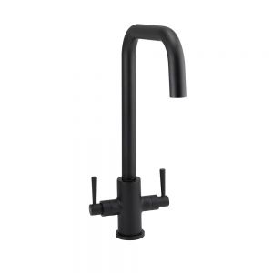 Highlife Don Matt Black Mono Kitchen Mixer Tap