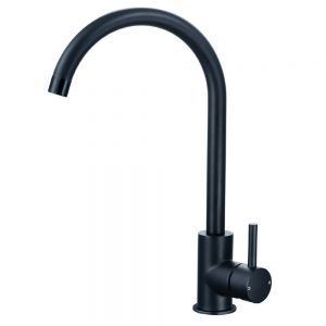 Highlife Blackford Black Mono Kitchen Mixer Tap