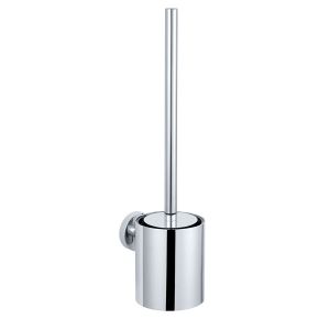 JTP Florence Chrome Wall Mounted Toilet Brush Set