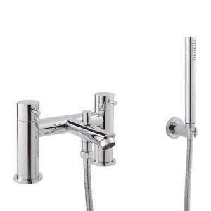 JTP Fonti Chrome Deck Mounted Bath Shower Mixer Tap