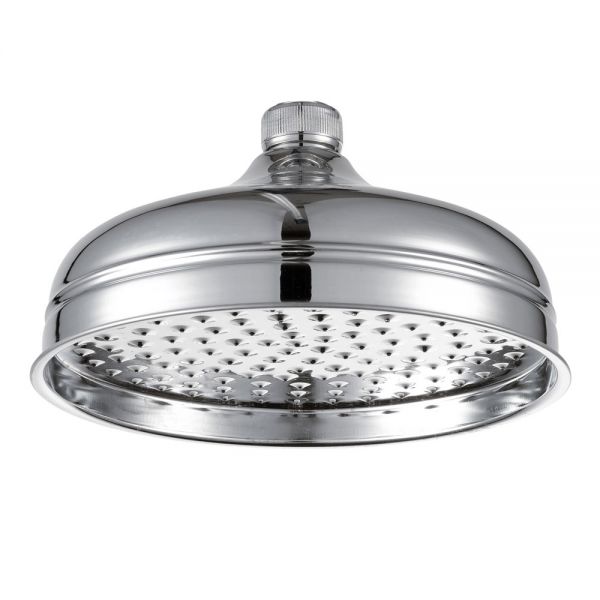 JTP Grosvenor Chrome 125mm Victorian Round Shower Head