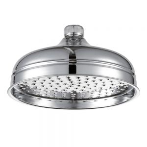 JTP Grosvenor Chrome 125mm Victorian Round Shower Head