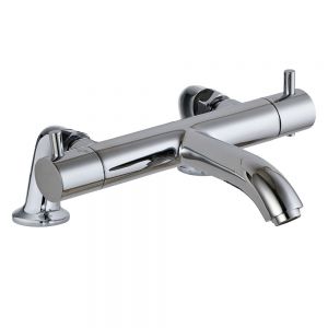 JTP Florence Chrome Deck Mounted Thermostatic Bath Filler Tap