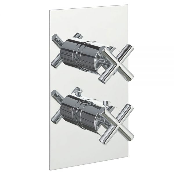 JTP Solex Chrome Single Outlet Thermostatic Shower Valve