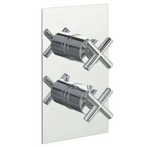 JTP Solex Chrome Single Outlet Thermostatic Shower Valve
