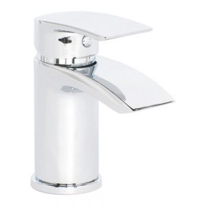 Highlife Coll Chrome Cloakroom Mono Basin Mixer Tap with Waste