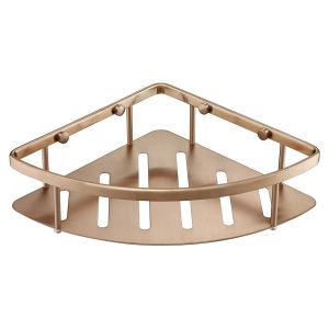 JTP VOS Brushed Bronze Corner Basket
