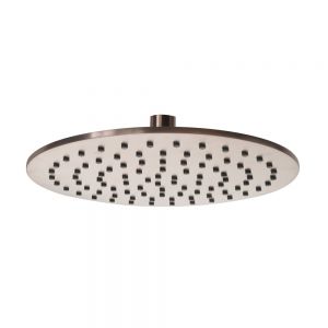 JTP VOS Brushed Bronze 250mm Round Shower Head