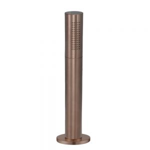 JTP VOS Brushed Bronze Pull Out Round Microphone Hand Shower