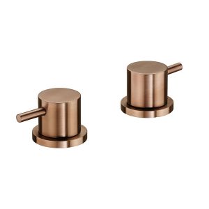 JTP VOS Brushed Bronze Deck Mounted Panel Valves