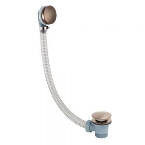 JTP VOS Brushed Bronze Click Clack Bath Waste