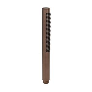 JTP Brushed Bronze Round Microphone Slim Hand Shower