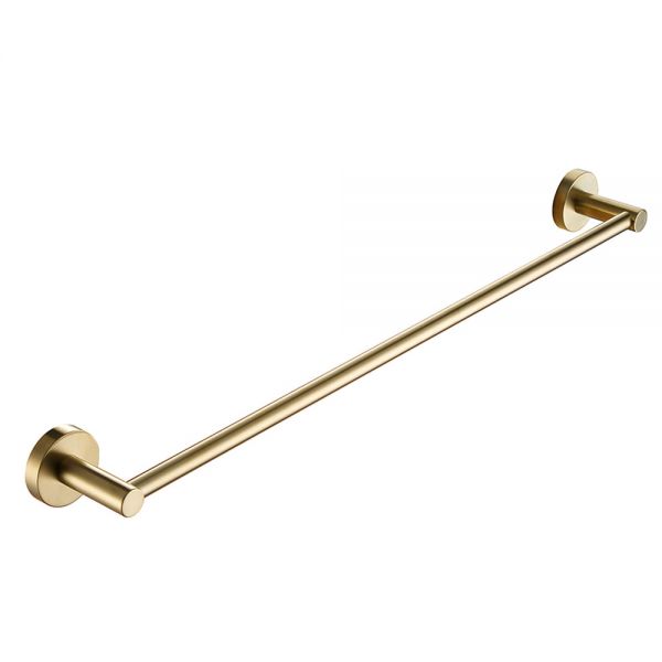 JTP VOS Brushed Brass Towel Rail 600mm
