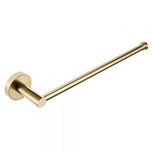 JTP VOS Brushed Brass Towel Holder 300mm