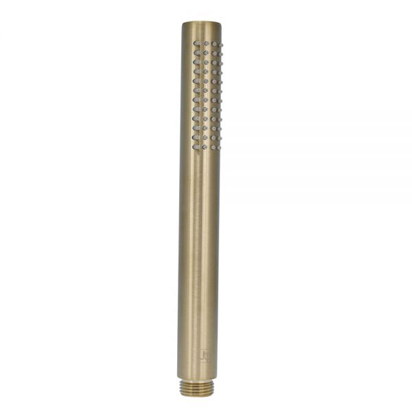 JTP VOS Brushed Brass Round Microphone Hand Shower
