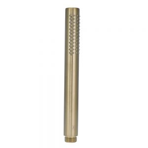 JTP VOS Brushed Brass Round Microphone Hand Shower