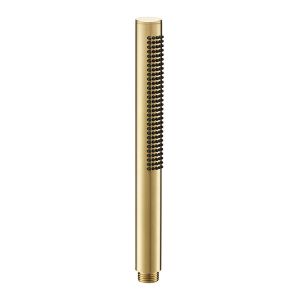 JTP Brushed Brass Round Microphone Slim Hand Shower