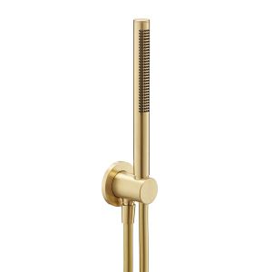 JTP VOS Brushed Brass Round Water Outlet