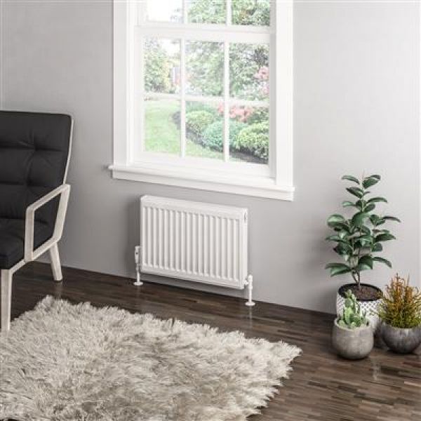 Eastbrook Type 11 400 x 600 Gloss White Central Heating Radiator #2