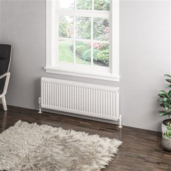 Eastbrook Type 11 400 x 1100 Gloss White Central Heating Radiator #2