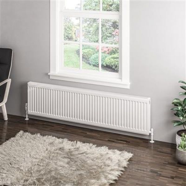 Eastbrook Type 11 400 x 1600 Gloss White Central Heating Radiator #2