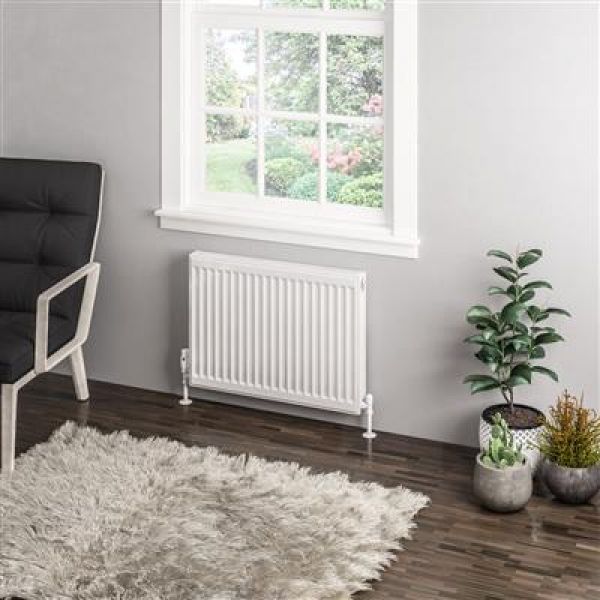 Eastbrook Type 11 500 x 700 Gloss White Central Heating Radiator #2