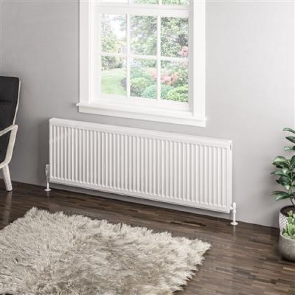 Eastbrook Type 11 500 x 1500 Gloss White Central Heating Radiator #2