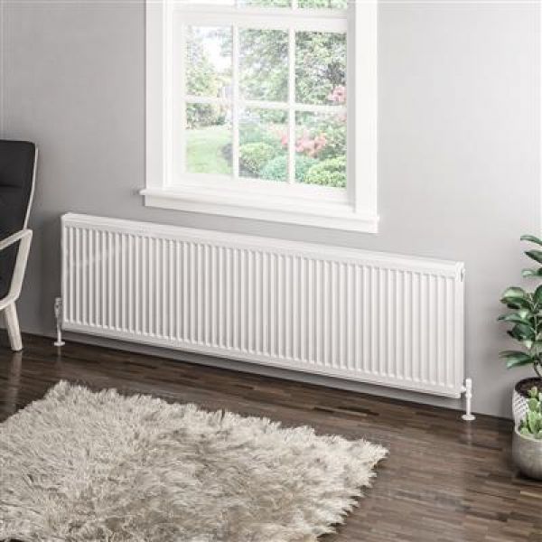 Eastbrook Type 11 500 x 1800 Gloss White Central Heating Radiator #2